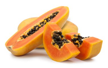 Tatlı papaya dilimleri