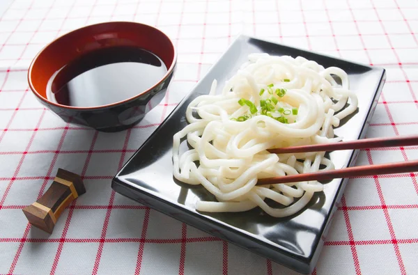 Japoński biały udon noodle — Zdjęcie stockowe