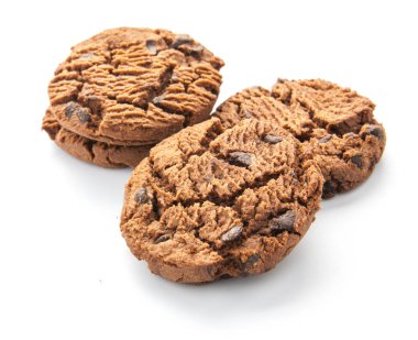 beyaz üzerinde izole çerezler