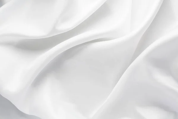 Bílá tkanina textura pozadí — Stock fotografie