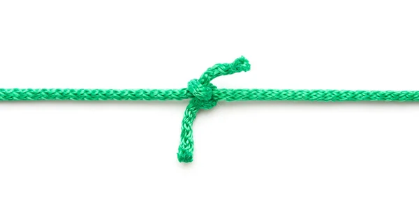 Rope with marine knot — Stock Photo, Image
