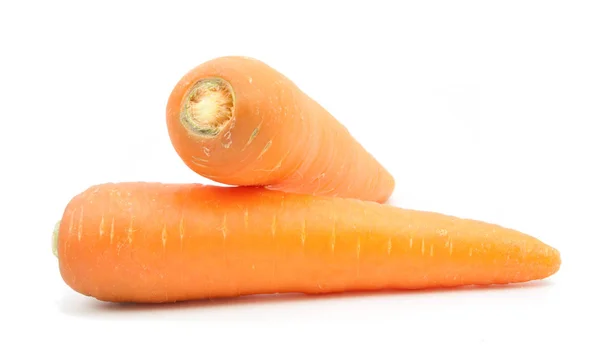 Fetta di carota isolata — Foto Stock