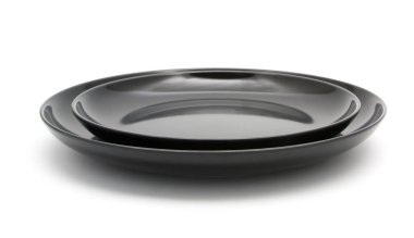 beyaz üzerine boş siyah plaka 