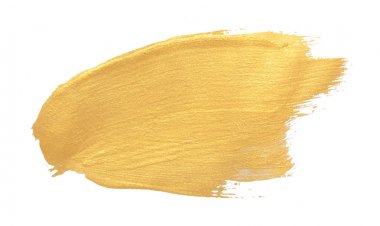 Altın doku fırça kontur tasarım 