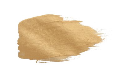 Altın doku fırça kontur tasarım 