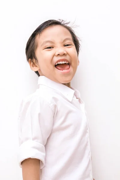 Little smart asian boy — Stock Photo, Image