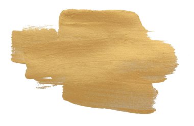 Altın doku fırça kontur tasarım 