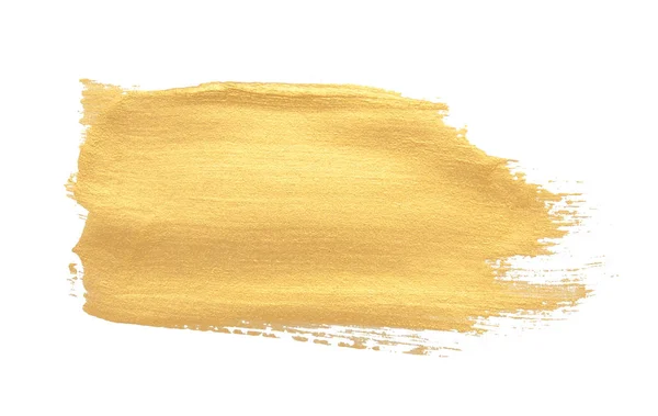 Design de pincel de textura dourada — Fotografia de Stock