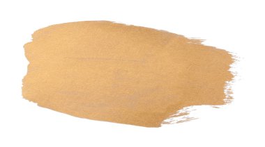 Altın doku fırça kontur tasarım 