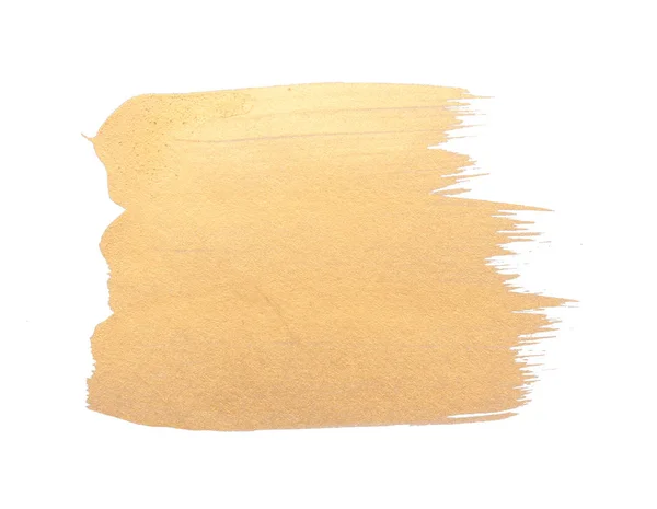 Дизайн мазков золотой текстуры — стоковое фото
