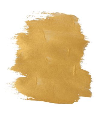 Altın doku fırça kontur tasarım 