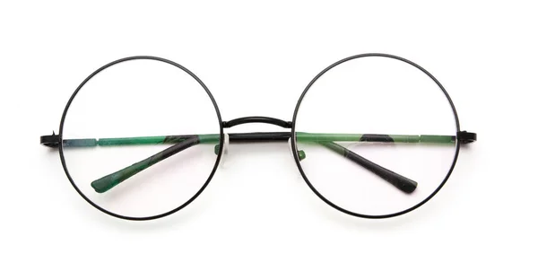 圆形复古眼镜 — 图库照片