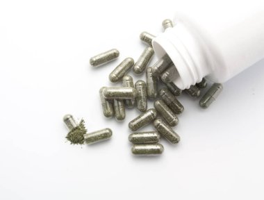 şişe izole ot kapsülü