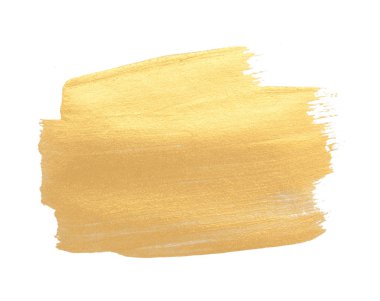 Altın doku fırça kontur tasarım 