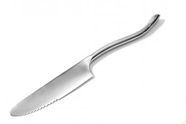 Çelik metal masa bıçak izole
