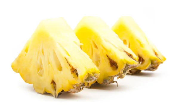 Pineapple slices isolated — Stock Photo, Image