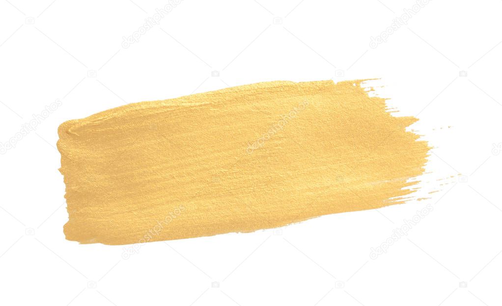 gold texture brush stroke design 