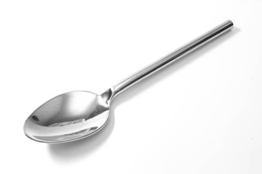 güzel kaşık paslanmaz çelik izole 