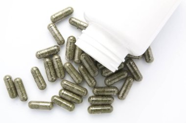 şişe izole ot kapsülü