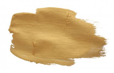 Altın doku fırça kontur tasarım 