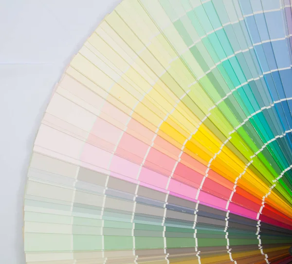 Paleta de cores de tinta — Fotografia de Stock