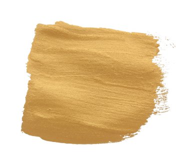 Altın doku fırça kontur tasarım 