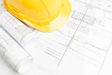 Ofis Masası beyaz kask ile