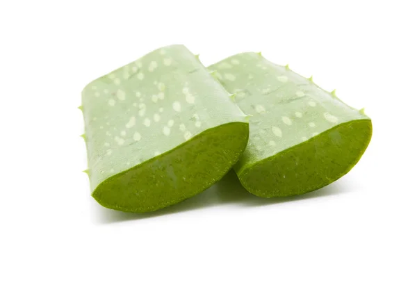 Aloe vera sliced isolated — Stock Photo, Image