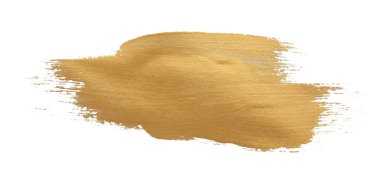 Altın doku fırça kontur tasarım 