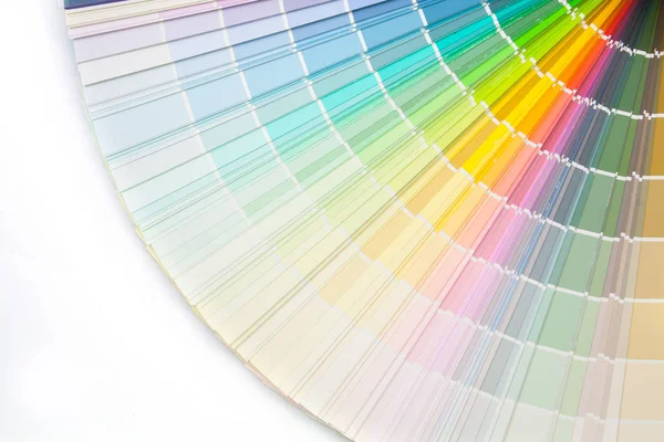 Paleta de cores de tinta — Fotografia de Stock
