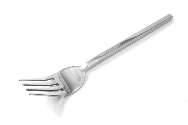 Beautiful fork  Stainless steel isolated — Stock Photo, Image