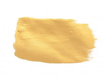 Altın doku fırça kontur tasarım 