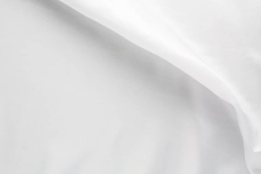 Beyaz kumaş dokusu arkaplanı