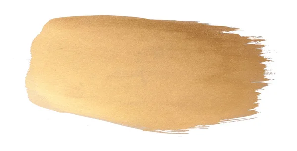 Oro textura cepillo trazo diseño — Foto de Stock