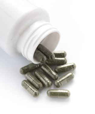 şişe izole ot kapsülü