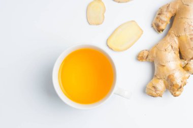 sıcak zencefil çayı zencefilli gazoz cam