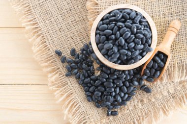 siyah-fasulye ahşap Kupası