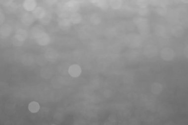 Gümüş ve beyaz bokeh ışıklar arka plan