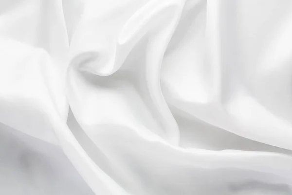 하얀 직물 구조 배경 — 스톡 사진