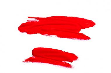 Kırmızı ve sarı su renk boya 