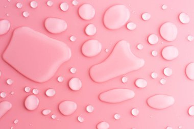 su pembe arka plan damla