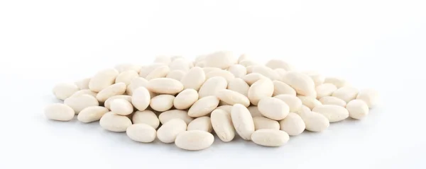 Grop 흰 콩 절연 — 스톡 사진