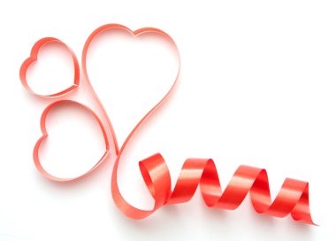 izole kalp şeklinde şeritler