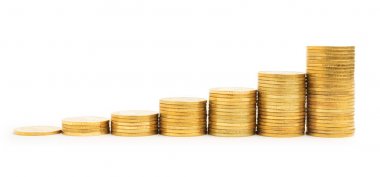 İzole büyüyen için bozuk para ile para kazanmak 