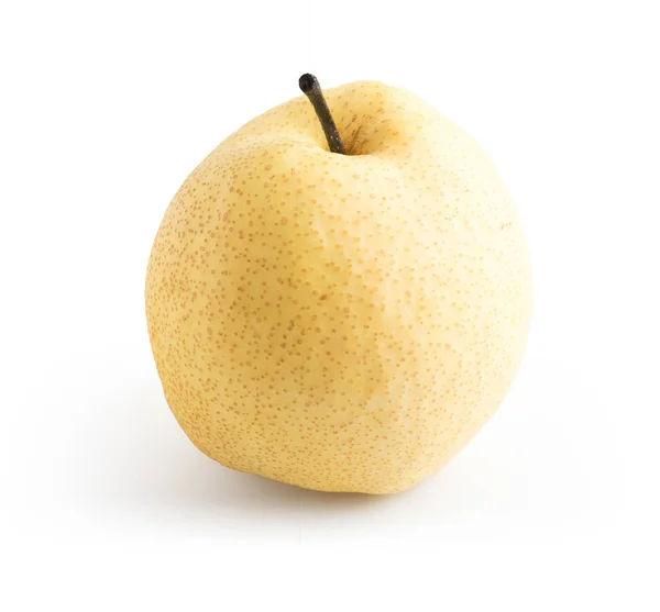Vers fruit peren geïsoleerd op wit — Stockfoto