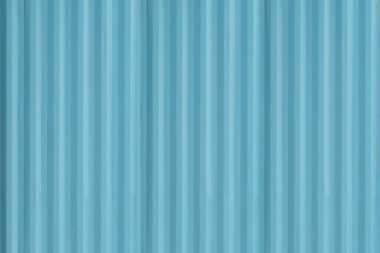 Açık mavi soyut oluklu çinko duvar boyalı