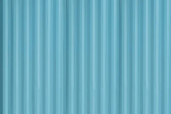 Hellblau Lackierte Zinkwellwand Abstrakten Farben — Stockfoto