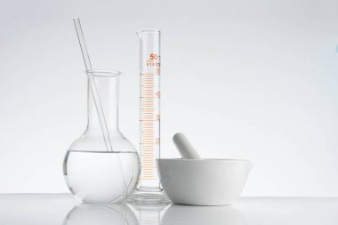 Laboratuvar cam cihazları donanımları, kimyasal la için boş