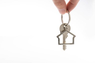 anahtarları üzerinde beyaz verilmesi el 