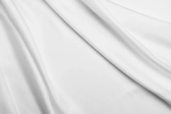 Vackra vita tyg textur — Stockfoto
